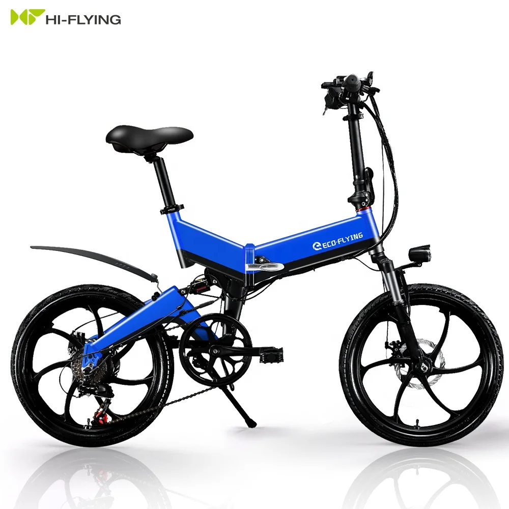Wholesale OEM electric bicycle for adults 36v 10ah hidden battery outdoor foldable electric bike bicycle