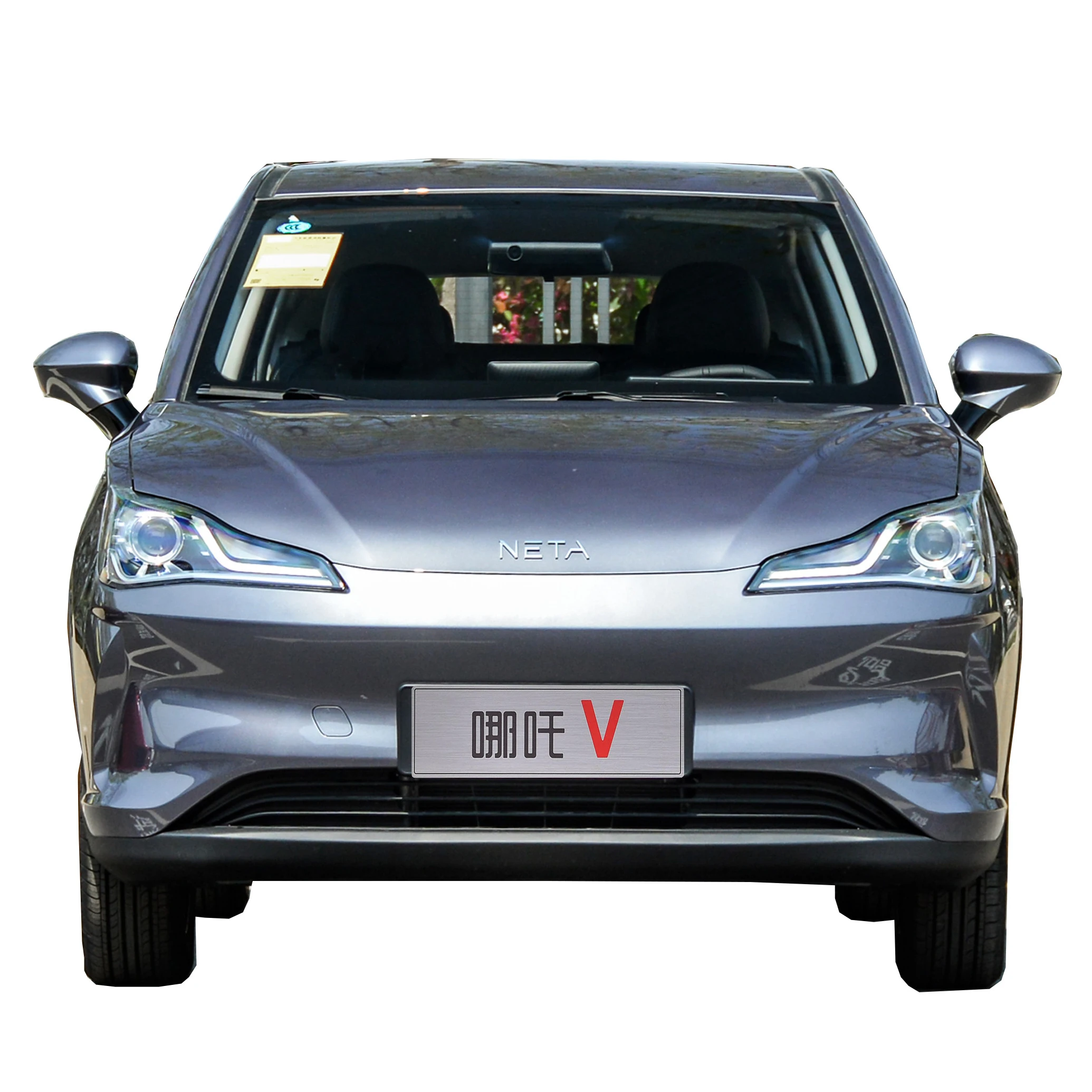 Китайский зеленый Электрический лимузин evs Средний Neta v pro 301 км пассажирский автомобиль