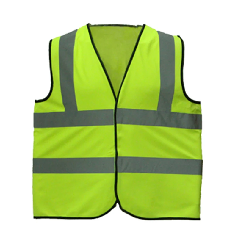 Защитный дышащий светоотражающий жилет с высокой видимостью на стройке, одежда с высокой видимостью