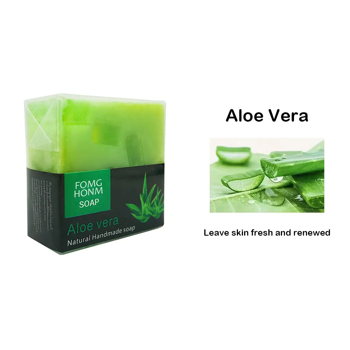 Natural Toilet Fresh Scent Soft Based Antiseptic Neem Aloe Vera Soaps