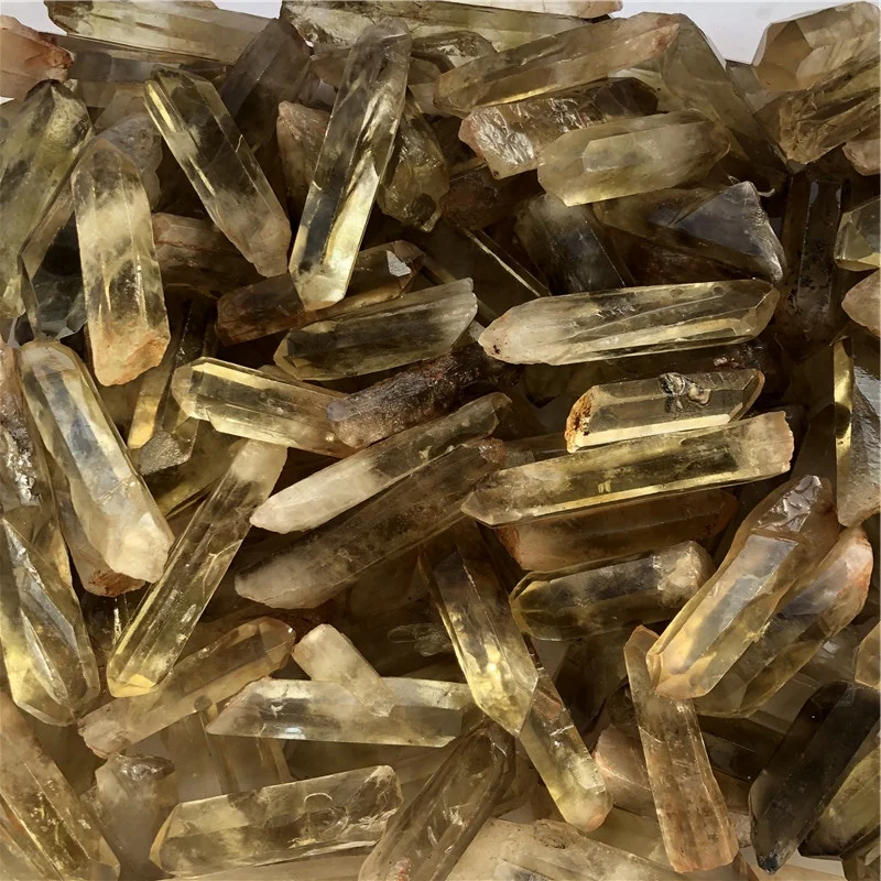 Wholesale natural clear quartz rough smokey quartz citrine crystal point