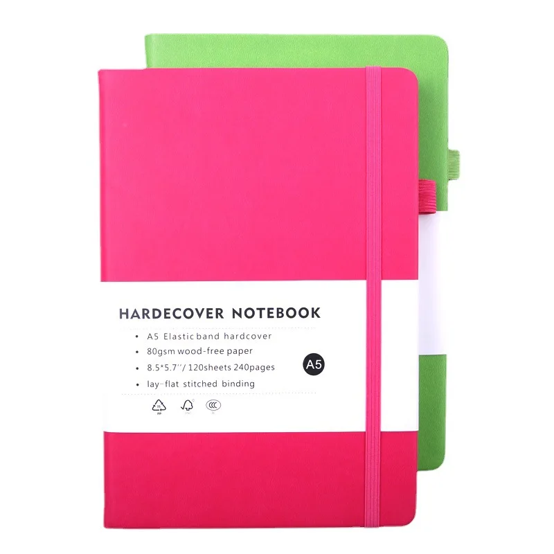 Factory Hot Selling Cheap softcover Hardcover PU Custom Notebooks School vendors Diary Linen Journal Planner