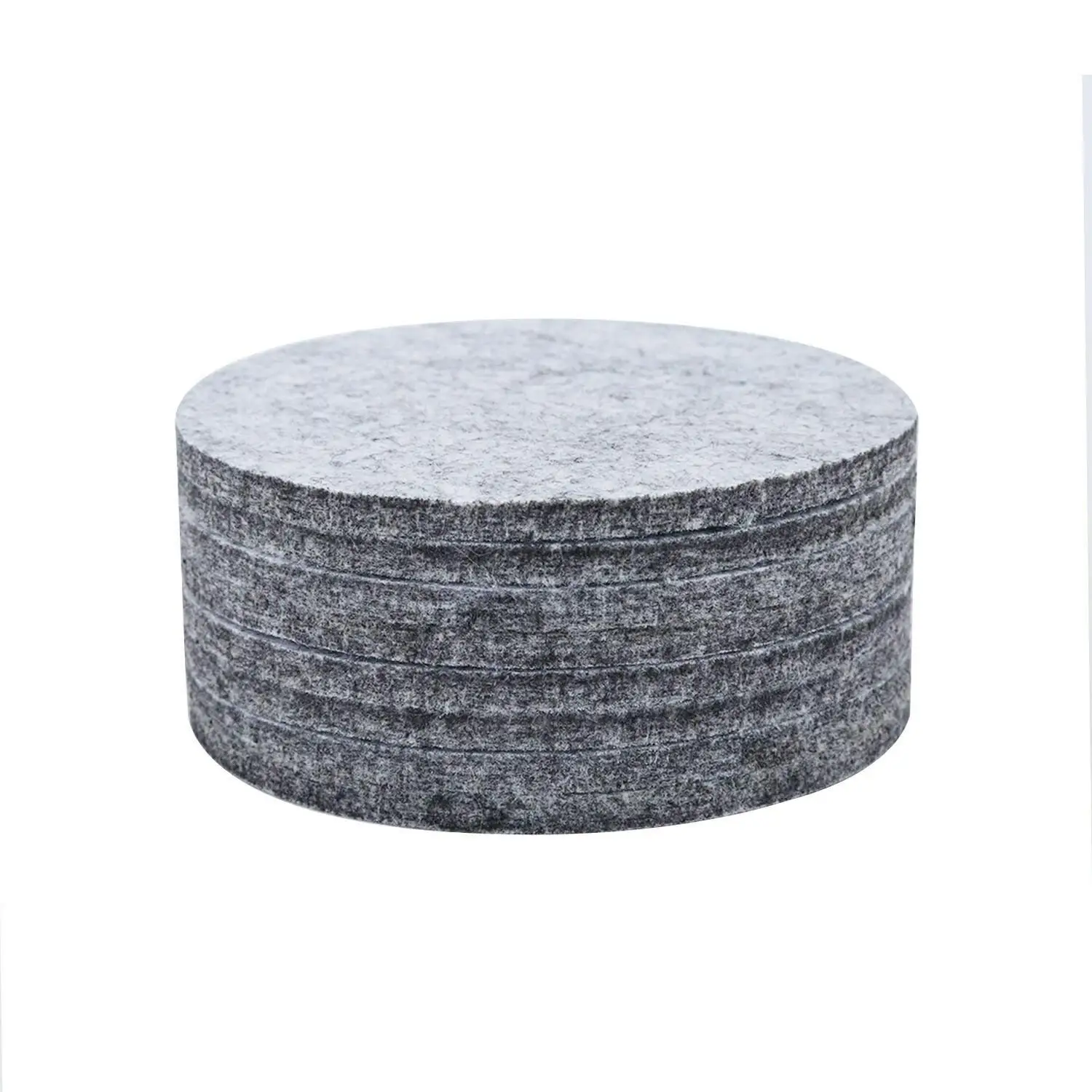 Round Wool Felt Coaster Absorbent Cup Mats Protect Furniture from Heat Stain Scratches and Condentea Ball Coaster