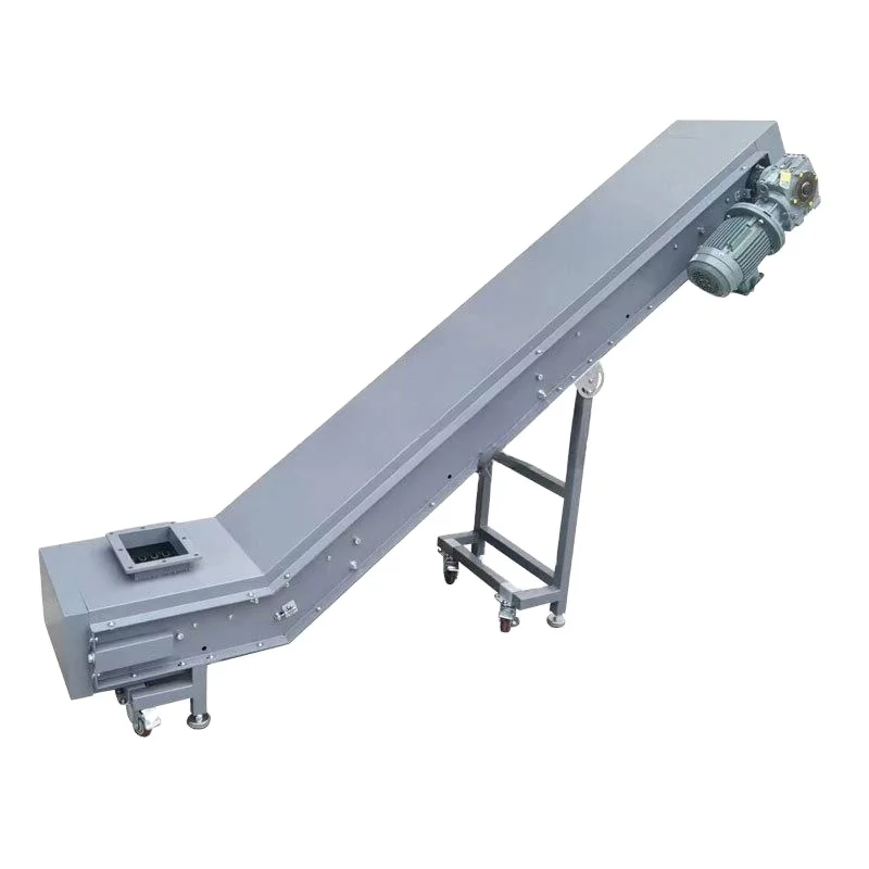 Enclosed inclined conveyor Biomass pellet belt conveyor Fully enclosed anti-splash conveyor belt