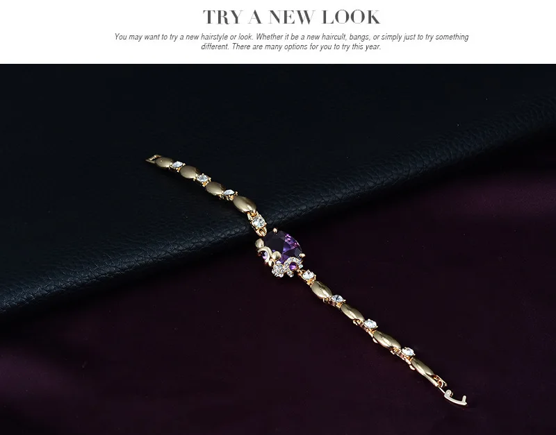 2020 Hot sells 4 piece high quality gemstone gold plating earrings necklace ring bracelet jewelry set