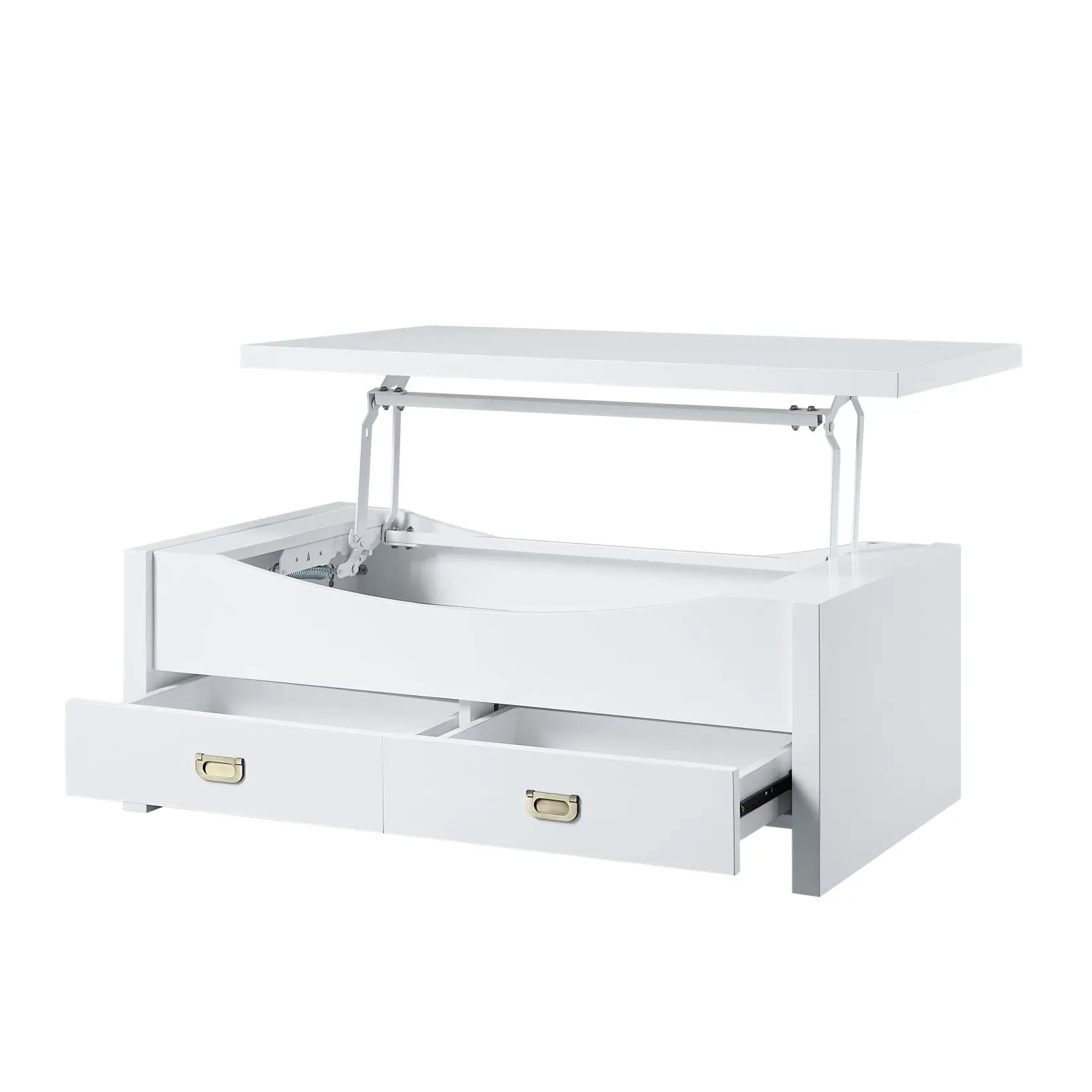 Multi functional Folding Lift luxury coffee tables, smart coffee table w/Lift Top Home Lift Top Living Room Coffee Table