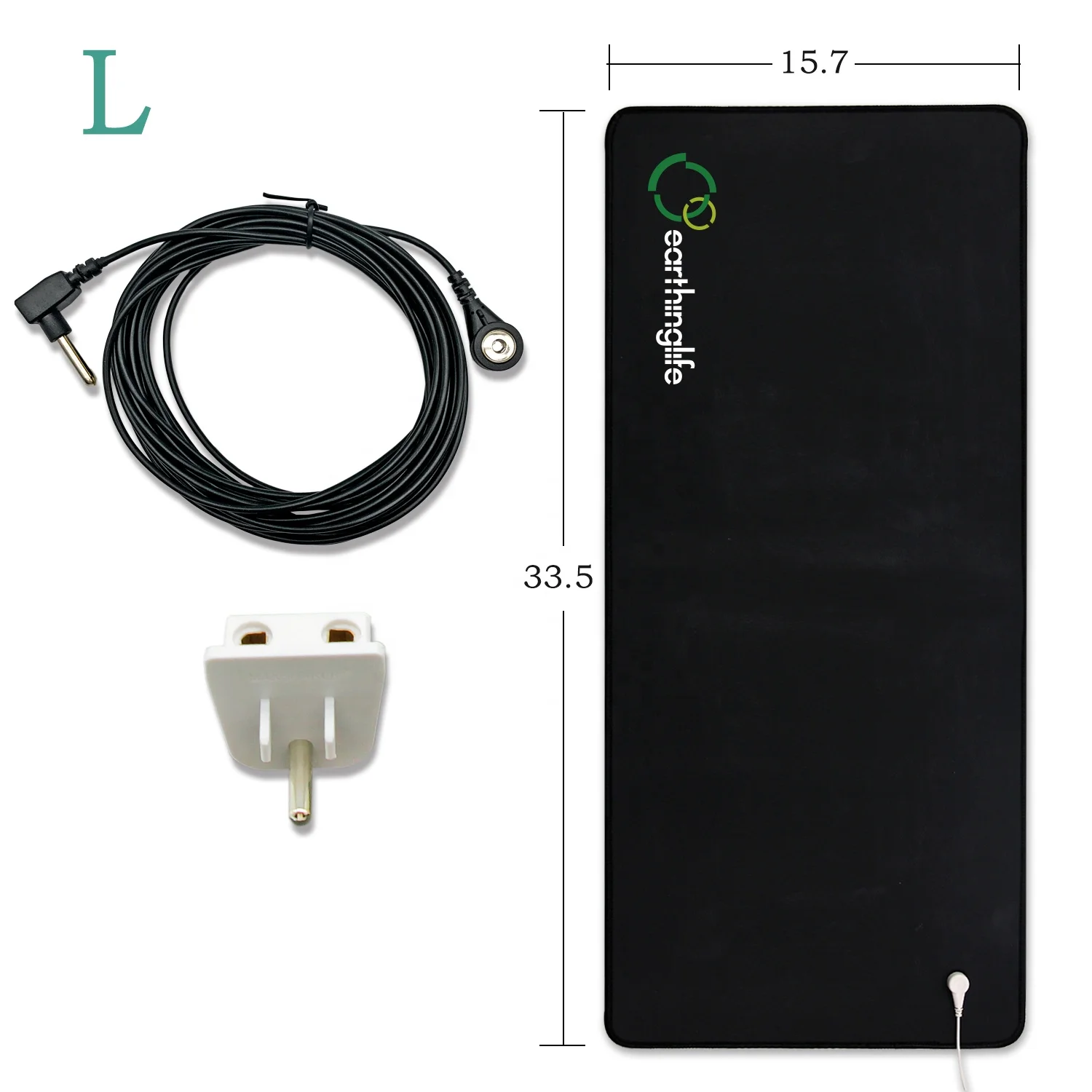Dropshipping Improve Energy,Grounding Leather Rubber Desk Mouse Pad Earthing Mat Sleep 5MM Thick Conductive For Body Recover