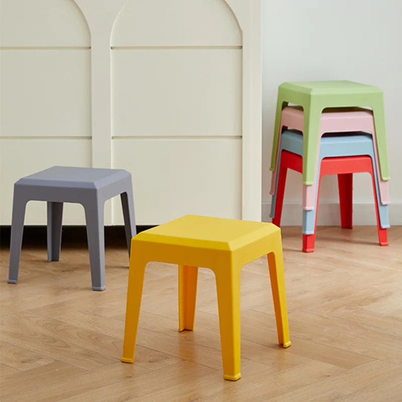 High Quality Durable Non-Slip Stackable Home Kids Bathroom Small Plastic Stool