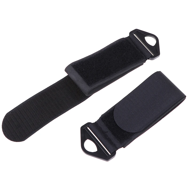 Adjustable Skiing Pole Shoulder Hand Carrier Lash Handle Straps Hook Loop Protecting Black Nylon Ski Handle Strap Bags