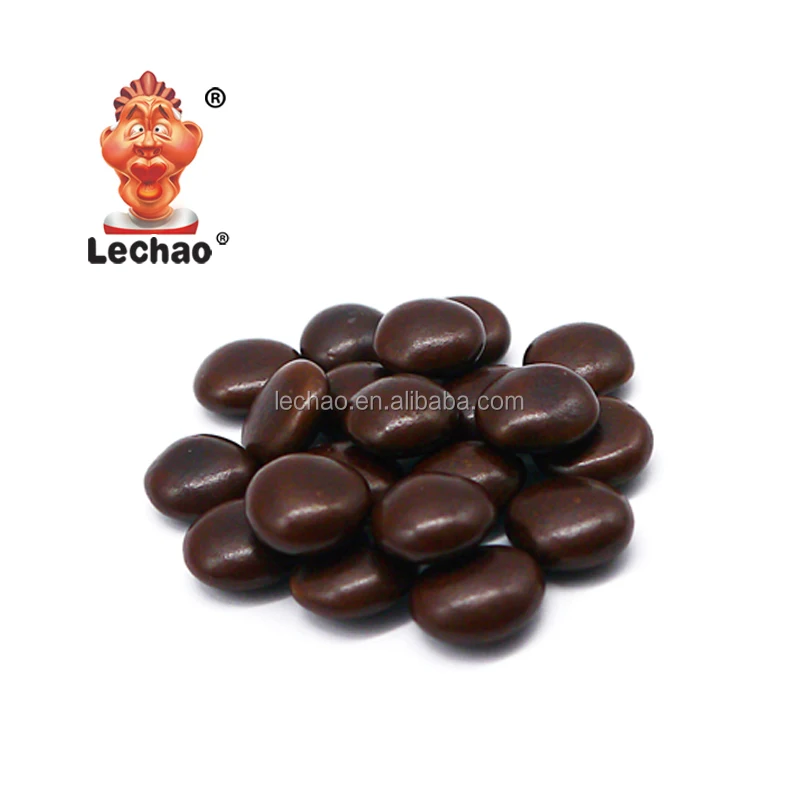 Chocolate Coated Gummy Bean Fruit Flavor Crispy Sweet Chocolate Candy Coated Chocolate Bead