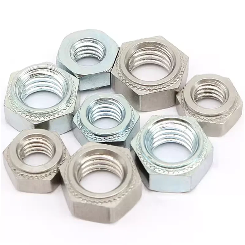Stainless Steel Hex Insert Self Clinching Nut Diagonal Extrusion Nut Hexagon Self Locking Nut