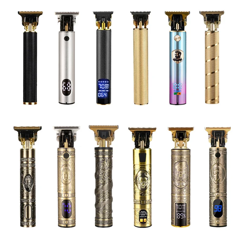 Машинка для стрижки волос Аккумуляторная Мужская, профессиональный триммер в Будде, с драконом