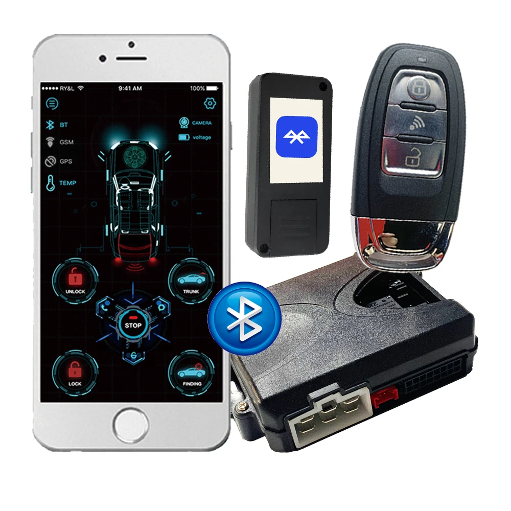  Drop Shipping Cheap Remote Engine Starter Smart Start Stop Keyless Entry Pke Car Alarm