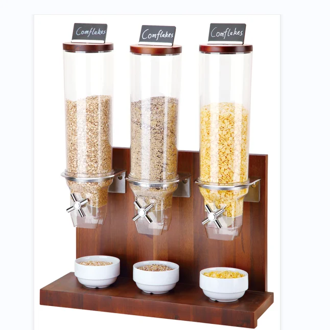Hotel Restaurant Buffet Cereal Dispenser Cornmeal Dispensers 15L