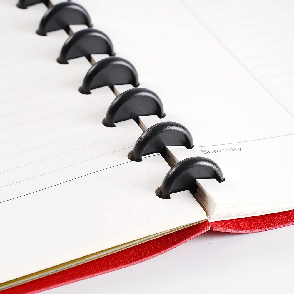 Small Batch Custom Notepad Notebook Plan Book Picture Book Manual Ledger Metal Disc Bound Binding Binder Hole