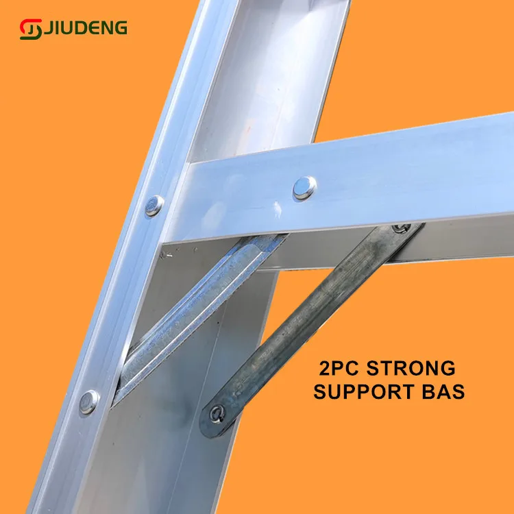 (Pls look look) Double Side Aluminum Folding Step Ladder 3 4 5 6 7 8 9 10 11 12 Steps