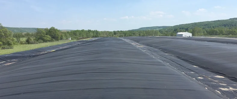 1 мм 2 Hdpe геомембрана брезент аквариум синий