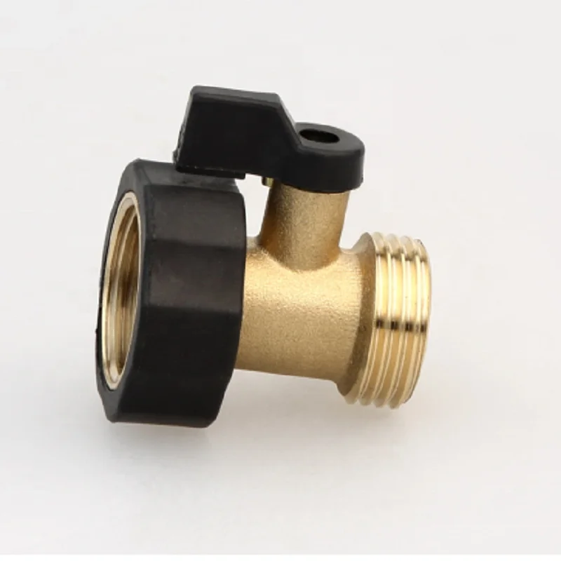 Higher quality brass garden water hose connector 3- way  manifold valve