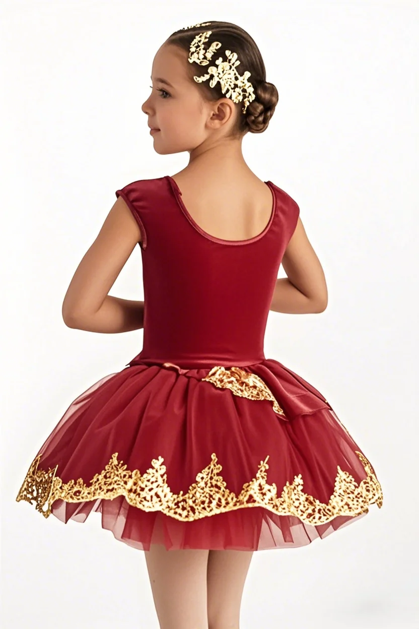Beaded Floral Applique at Shoulder Polyester/Spandex Lyrical Jackets Velvet Bodice Top Skirt Cap Sleeve Dresses for Dance Wear