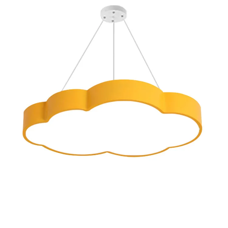 Креативная потолочная подвесная люстра светодиодная Подвесная лампа с белым облаком для детского сада класса торгового центра