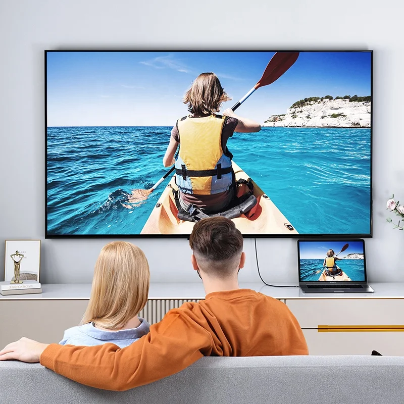 USB C to DP Cable 1m 2m 3m 4.58m Type C to DisplayPort Adapter Thunderbolt 3 Compatible