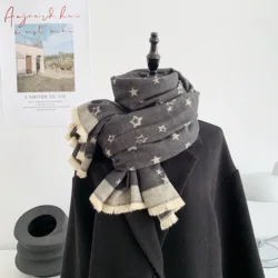 Hot Sale Style Winter Fashion Designer Women Horse Jacquard Scarf Pashmina Cashmere Warm Thick Shawls Scarfs