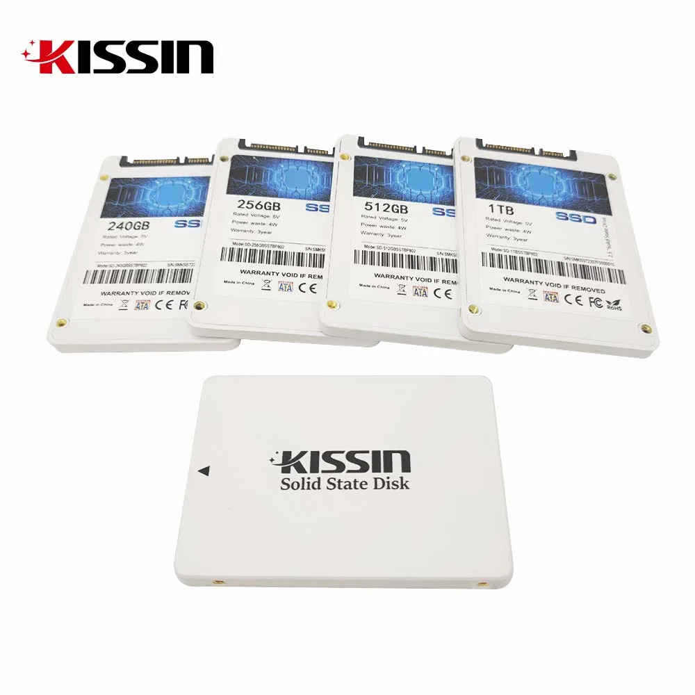 Wholesale SSD SATA Hard Drive 120GB/128GB/240GB/256GB/480GB/512GB/1TB/2TB Solid State Drives Disco Duro SSD for Desktop/Laptop