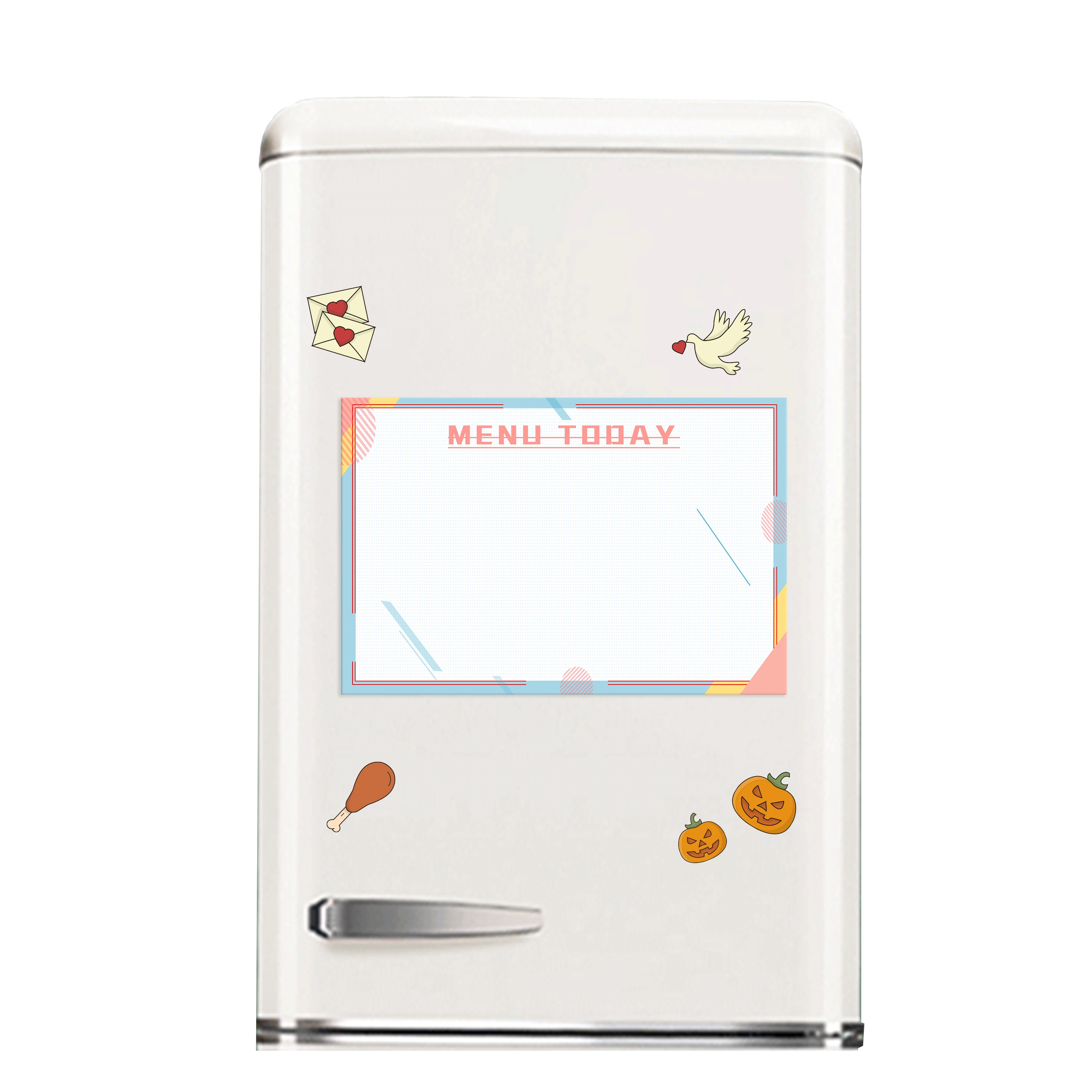 Custom PVC Weekly Fridge Magnets Monthly Daily Magnetic Calendar For Refrigerator Set Refrigerator Magnet sticker