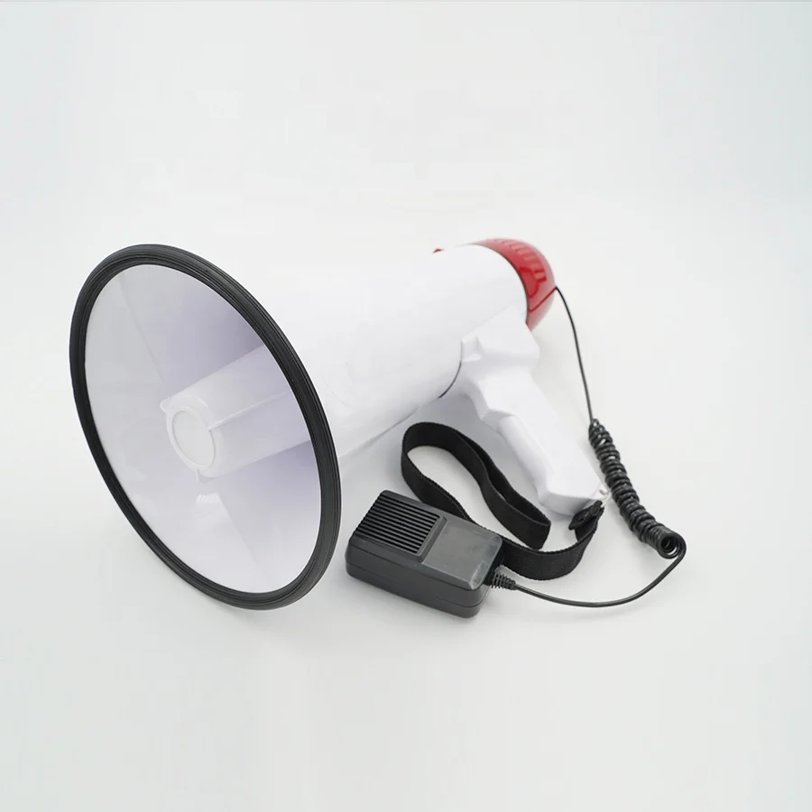 20W Megaphone Siren Bullhorn Protest Rally Mega Phone
