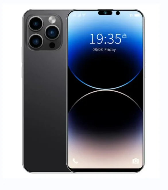 New original  i14 Pro Max 6.7 inch full Display Cell Phone Smartphone 8+256GB  GSM face recognition Mobile Phones