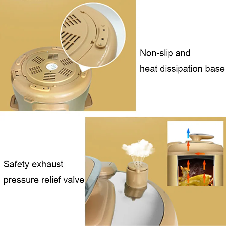 Wholesale Price  Pressure Multicookers Aluminum Instapot Commercial Fast Pressure Rice Pot Electric Multi Cooker