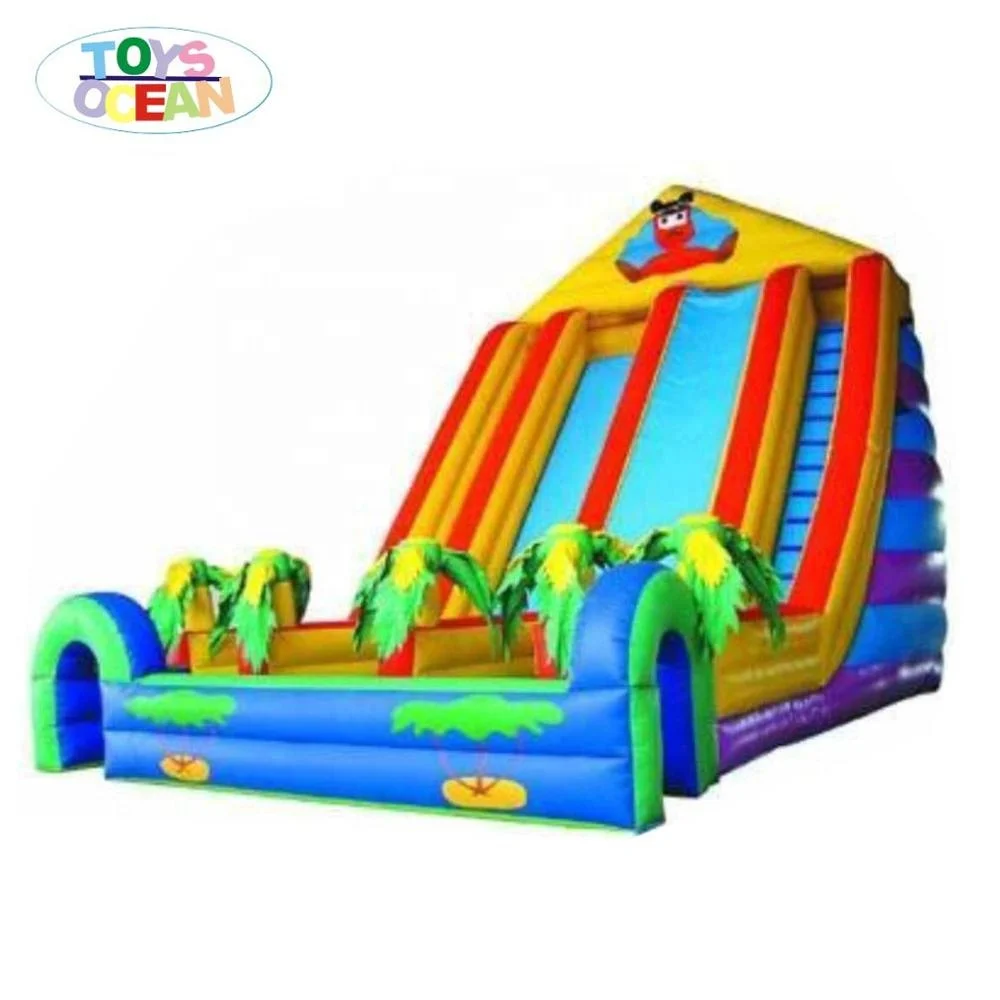 outdoor kids air slide air bouncer slide large kid slide