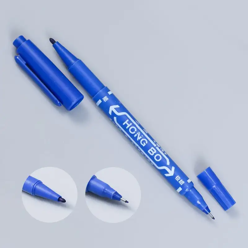 Dragonhawk Disposable Tattoo Skin Marker Pen Dual-Tip 10PCs  Tattoo Marker For Skin