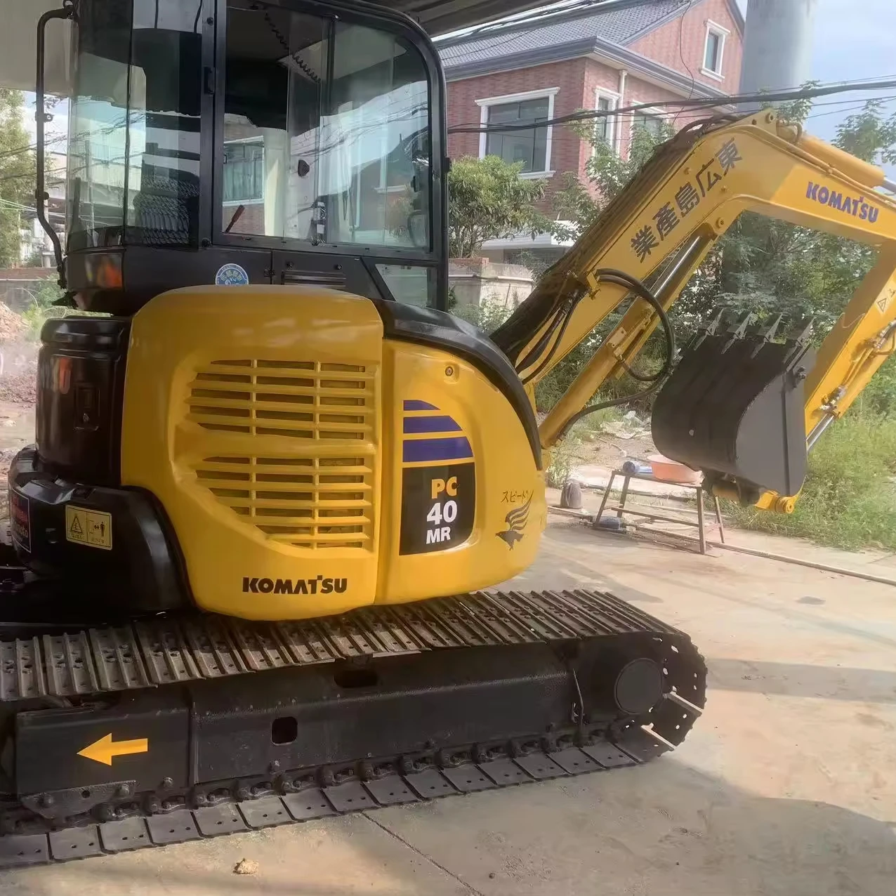 Высокоэффективный мини-экскаватор Komatsu PC40mr PC55mr PC50 в хорошем состоянии