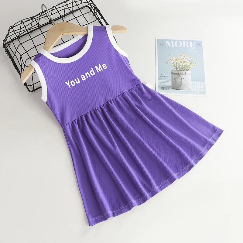 Summer girls dress new cotton silk princess dress 0-12 years old girl baby casual pajamas dress