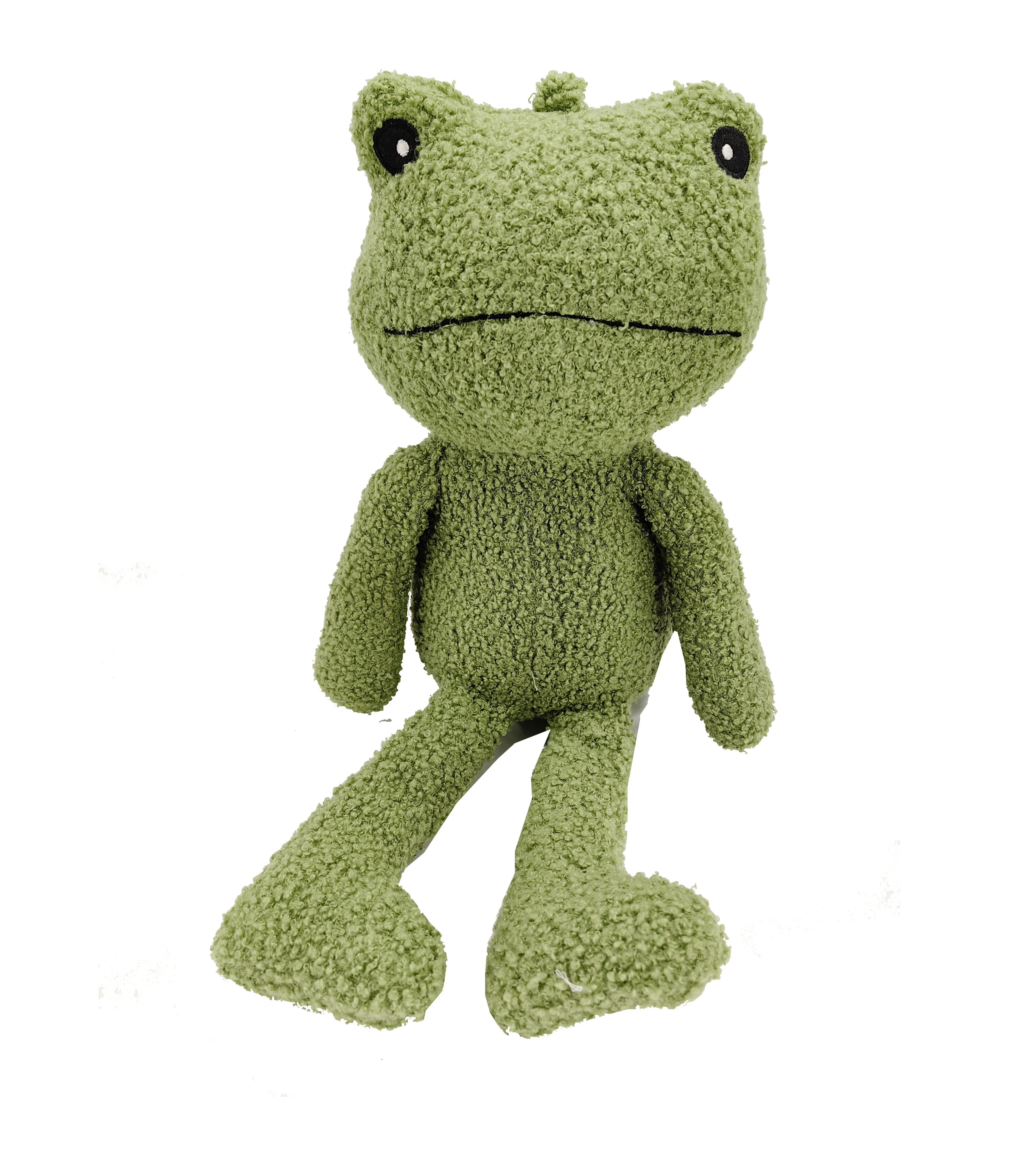 Пользовательские лягушка жемчужные игрушки для ребенка мягкие животные