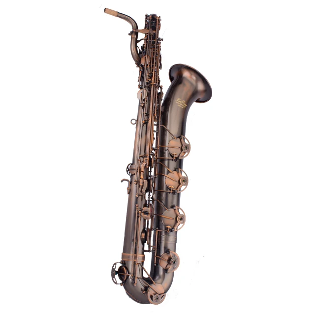 Factory Direct Sale Baritone Saxophone Antique Copper