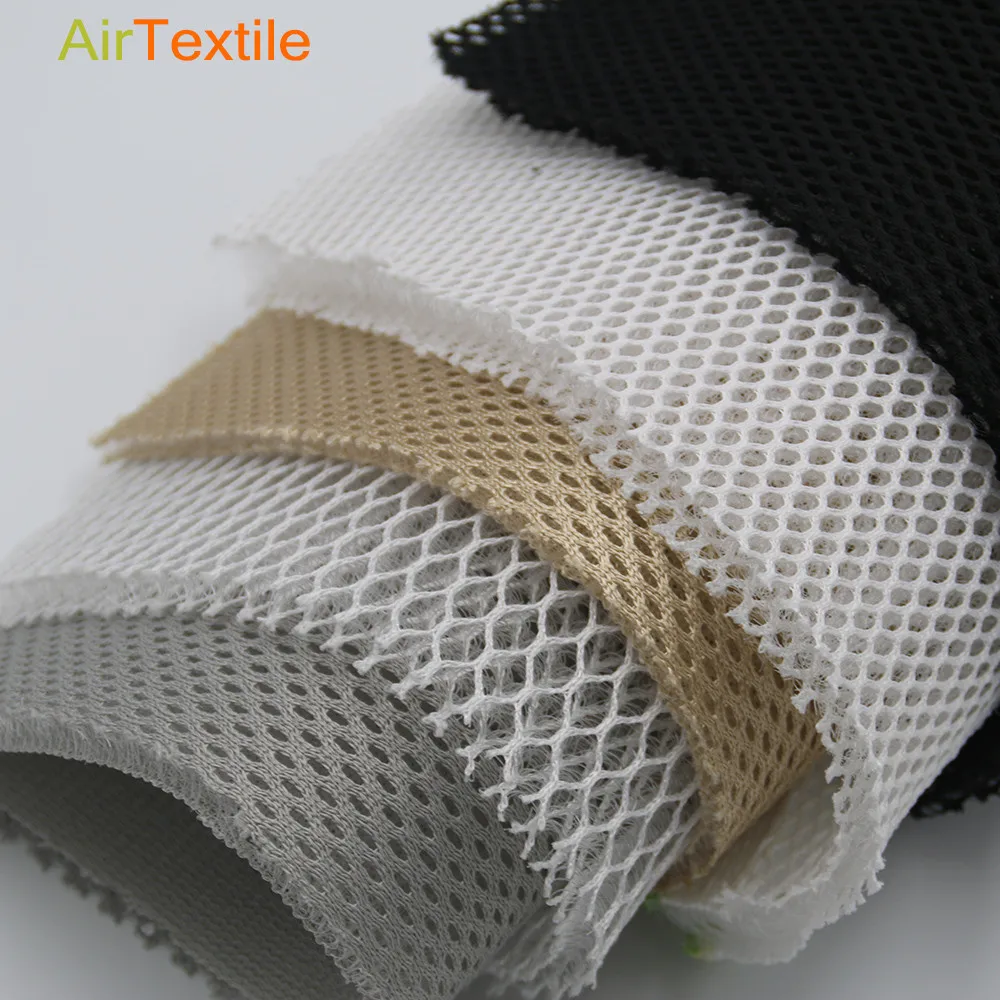 Cooling breathable 3d sandwich spacer air mesh fabric for car seat cushion