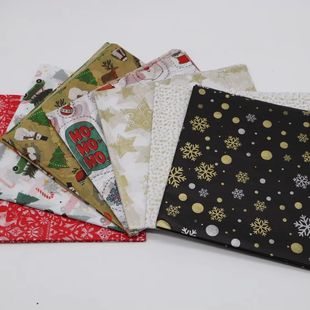 Custom Gift Wrapping Paper Roll Christmas Gift Wrapping Paper For Packaging