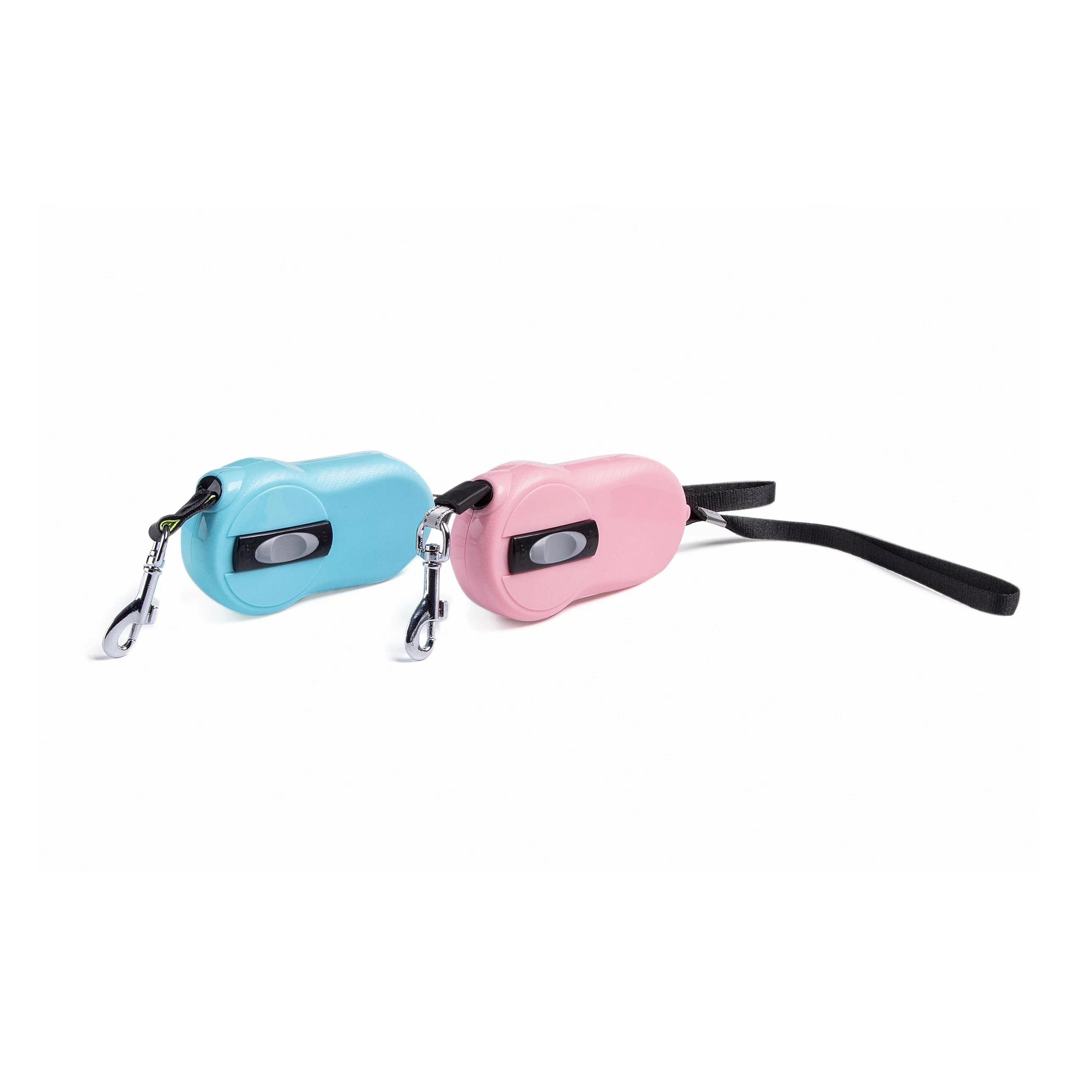 Pet Products Portable Lead Rope Collar Mini 2m Retractable Dog Leash 3 Days Reflective Correa Para Perro De Plastico Pink, Blue