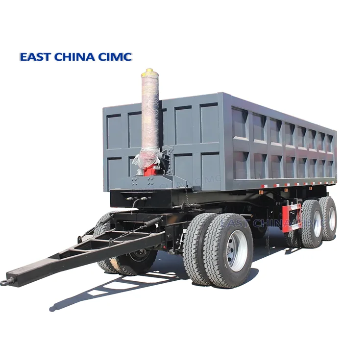 2 Axles Enclosed Van Drawbar Trailer Dolly Trailer For Sale Cheap Price Full Trailer