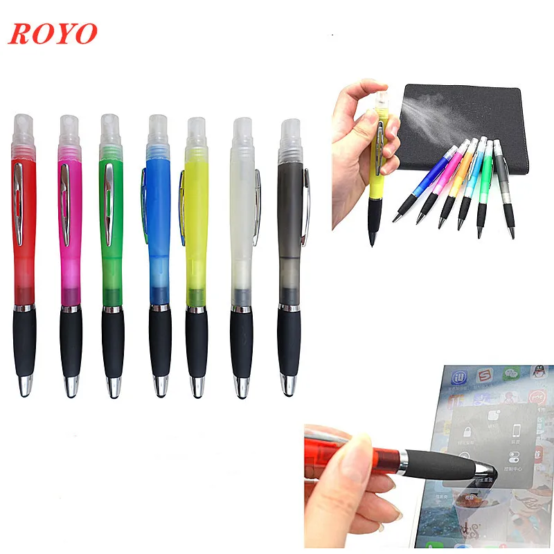  Personal Healthcare Portable Pen Plastic Mini Refill Hand Cleaning Perfume Spray Disinfection Ball
