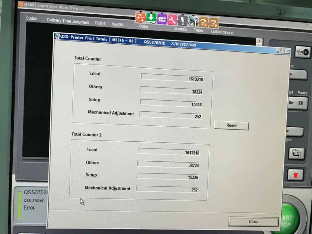 Fully Reconditioned Noritsu QSS3702HD QSS3703HD QSS3704HD Digital Minilab