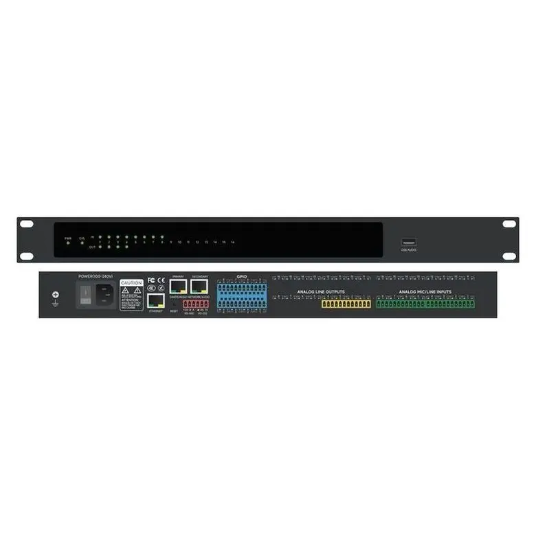 New Style Digital Crossover Sound System Professional Audio Black Metal Audio TFP84 Private Mold Digital Audio Processor
