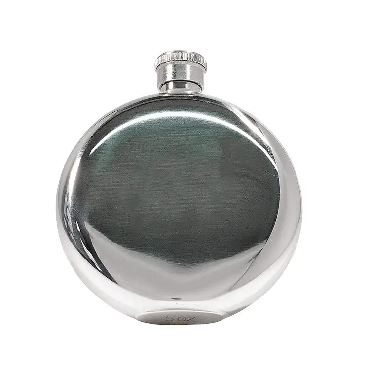 Bar Wine Hydro Insulated Flask Stainless Steel 5oz Water Bottle Hip Flask Metal Stainless Steel Black Color Mini Gift Simple