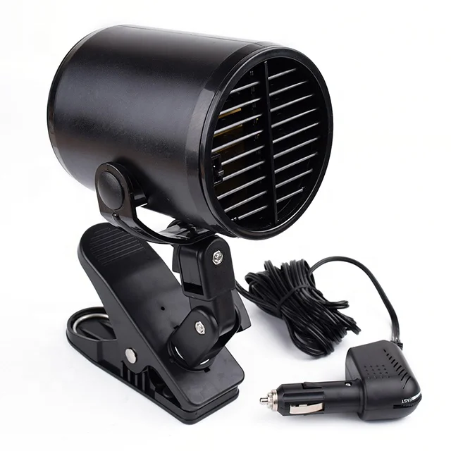 Powerful 12-Volt Tornado Fan with Removable Mounting Clip
