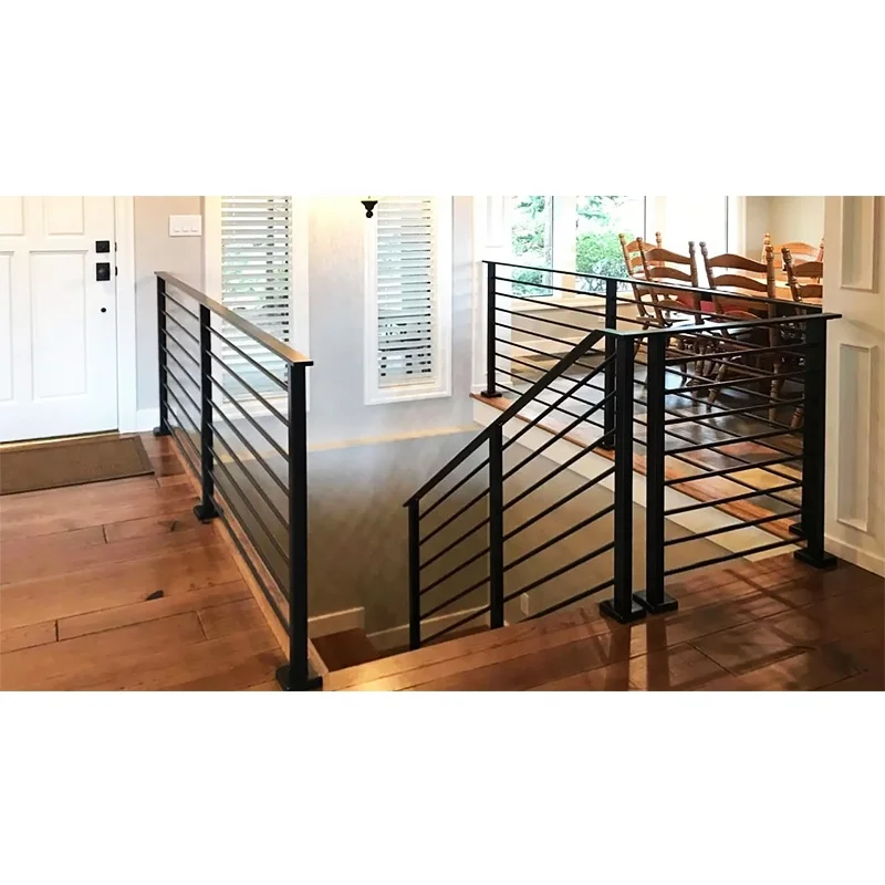 Modern Stainless Steel Post Column Balustrades Stair Case Riser Railing Balcony Enclosure Fence