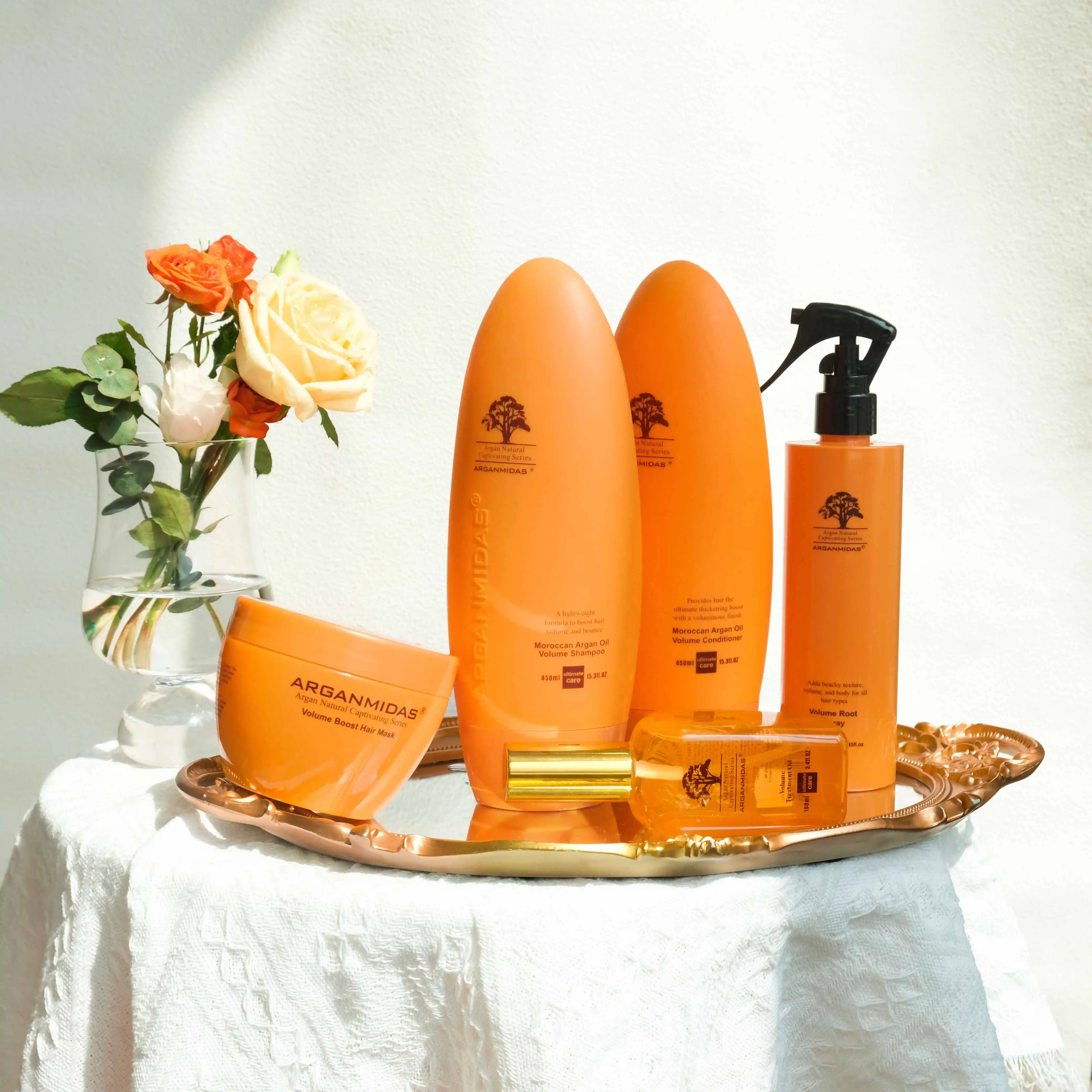 Arganmidas Argan Oil Lightweight Volumizing Root Boost Hair Spray for Volume and Long-Lasting Hold