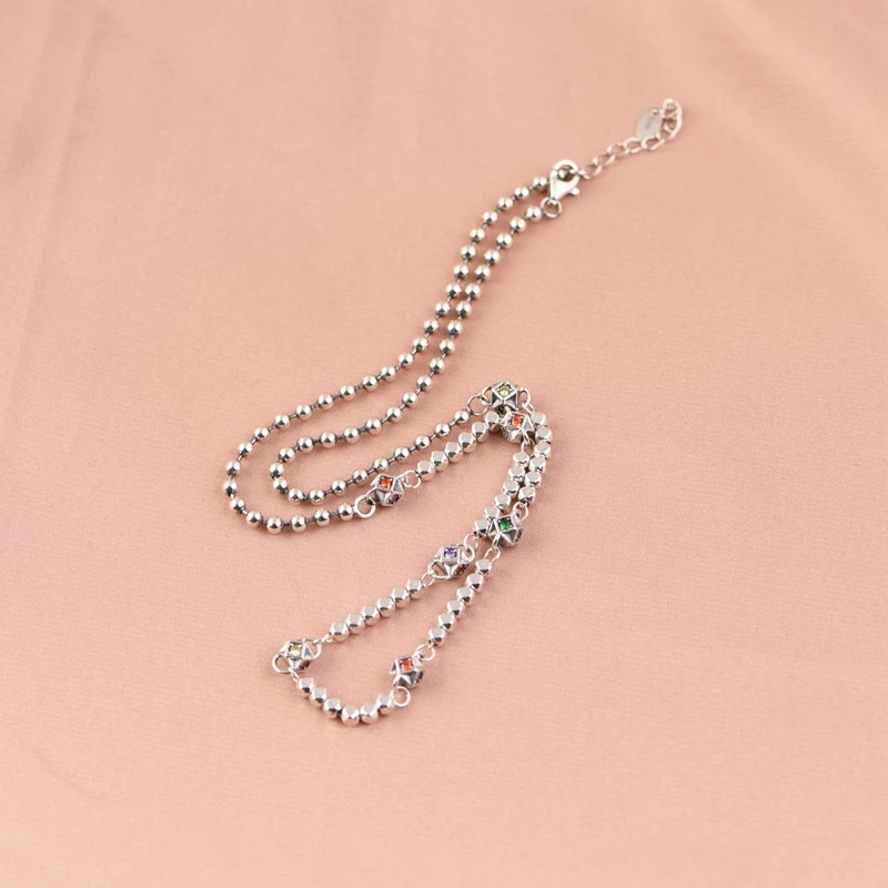 S925 sterling silver necklace wholesale fashion jewelry silver ornaments fashion jewelry as a gift for your girlfriend