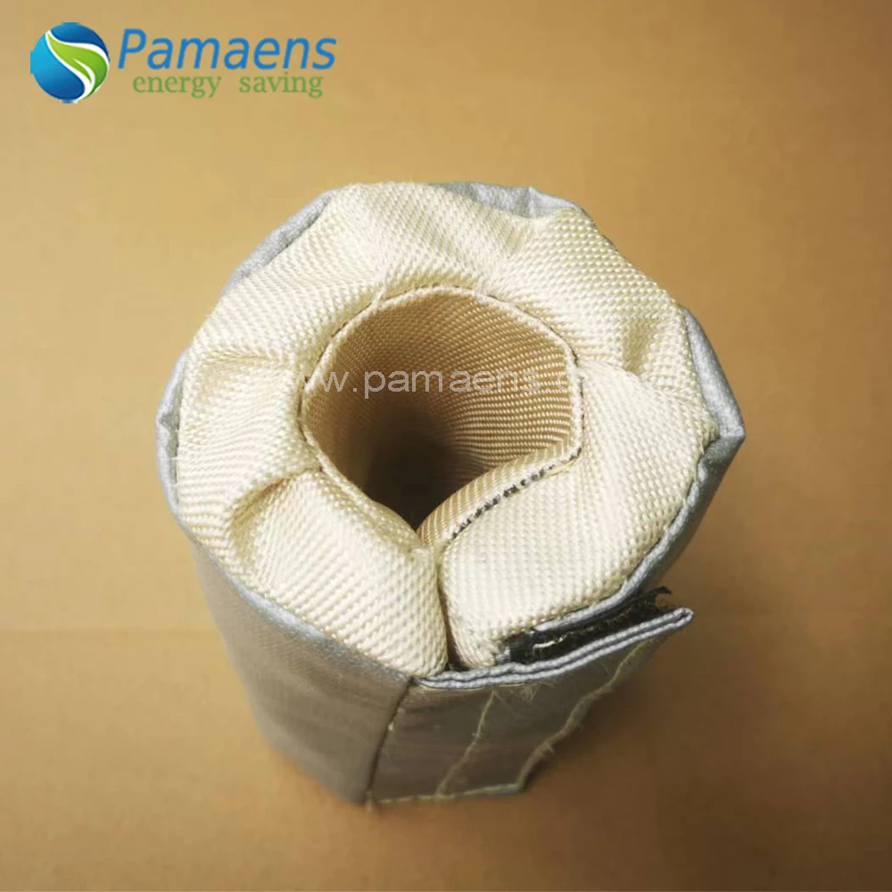 Customized 650 Deg C Alumina Silicate Fiber Pipe Insulation, One Year Warranty Made by Chinese Factory